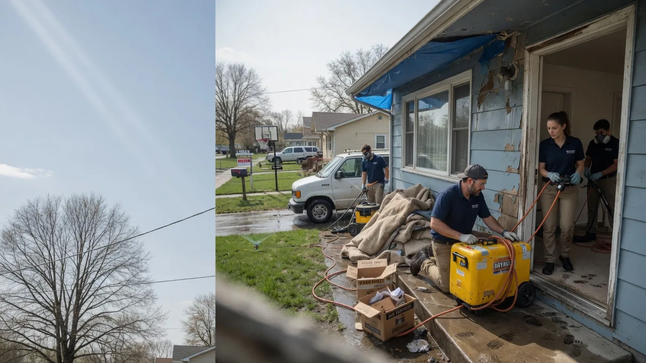 Basement Flood Cleanup in Webb, IA near me